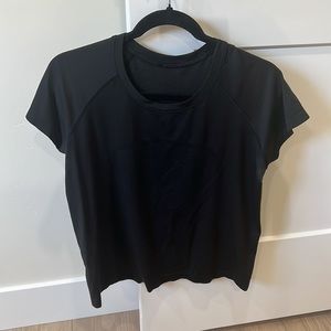 Black Lululemon Swiftly Tech Tee * Relaxed Fit